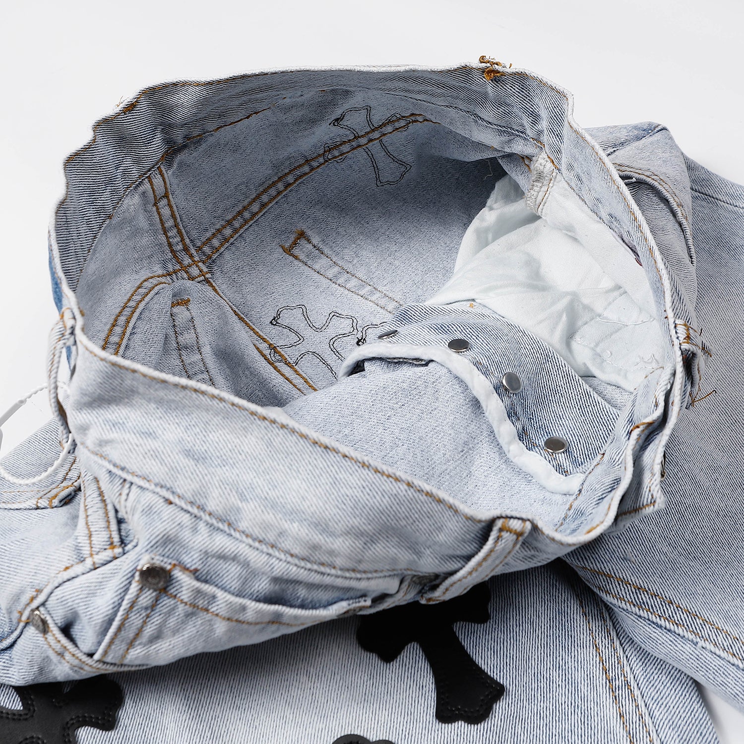 Chrome Hearts Denim Shorts