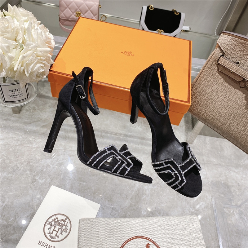 hermes heel sandals