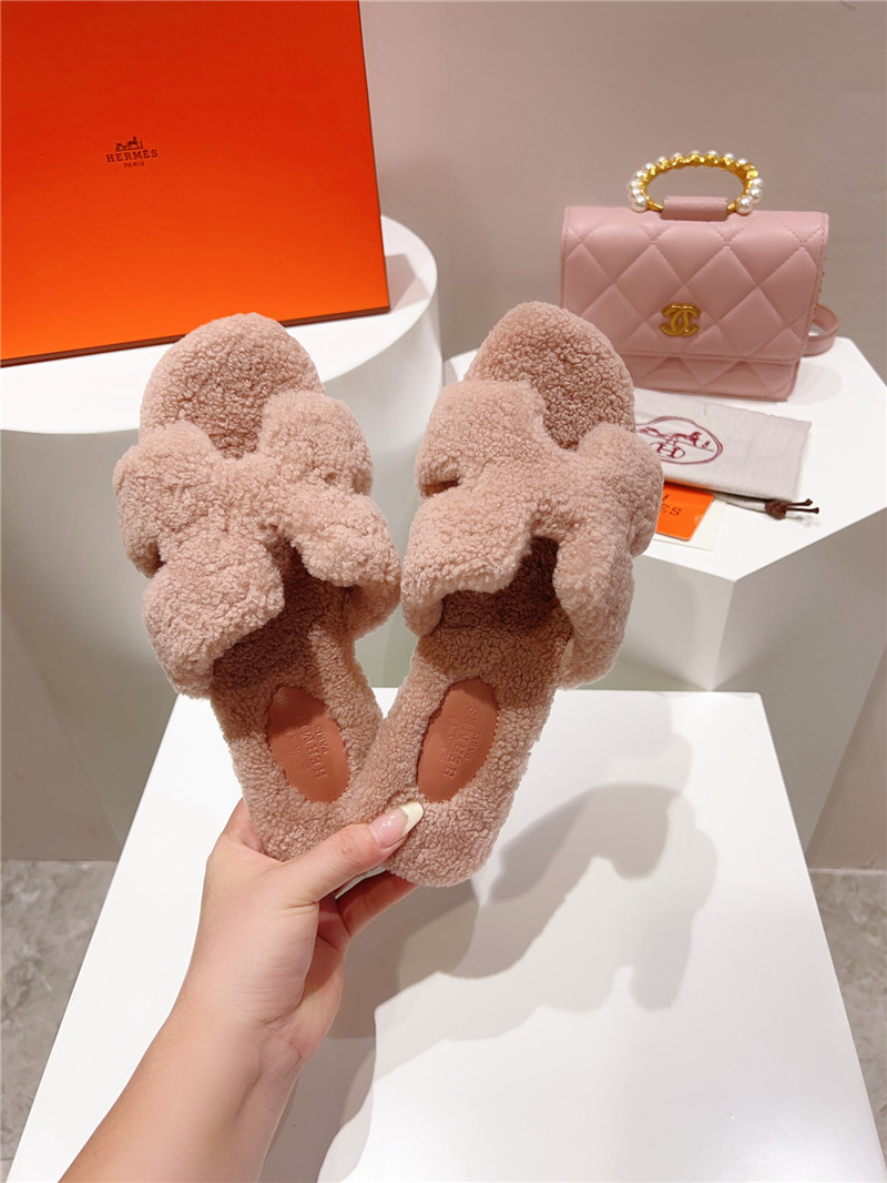 Hermès H drags autumn and winter style flat bottom hair drag