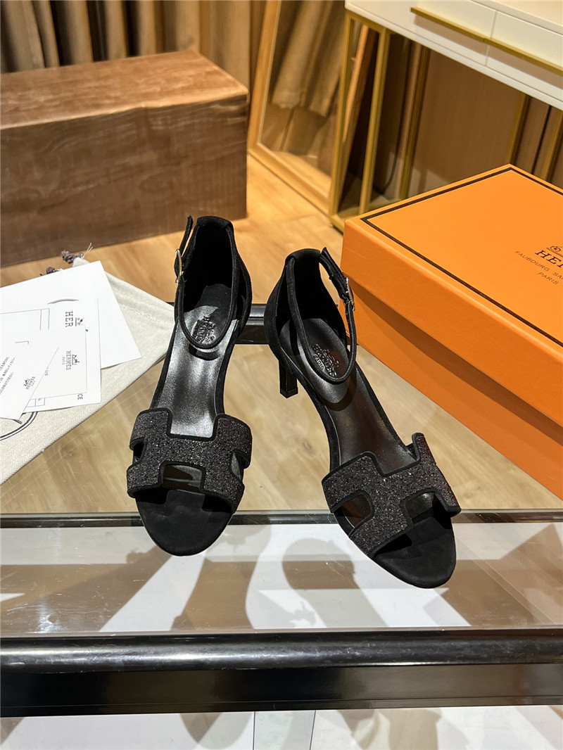 hermes high heel sandals