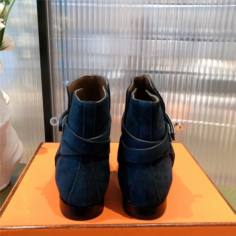 hermes kelly buckle ankle boots