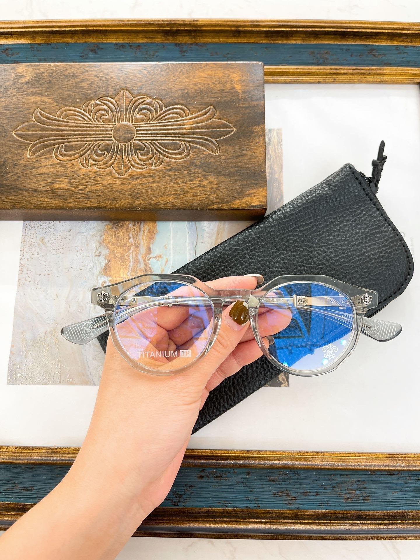 Chrome Hearts eyewear/glasses