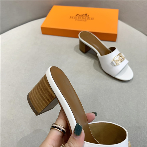 hermes lady slippers