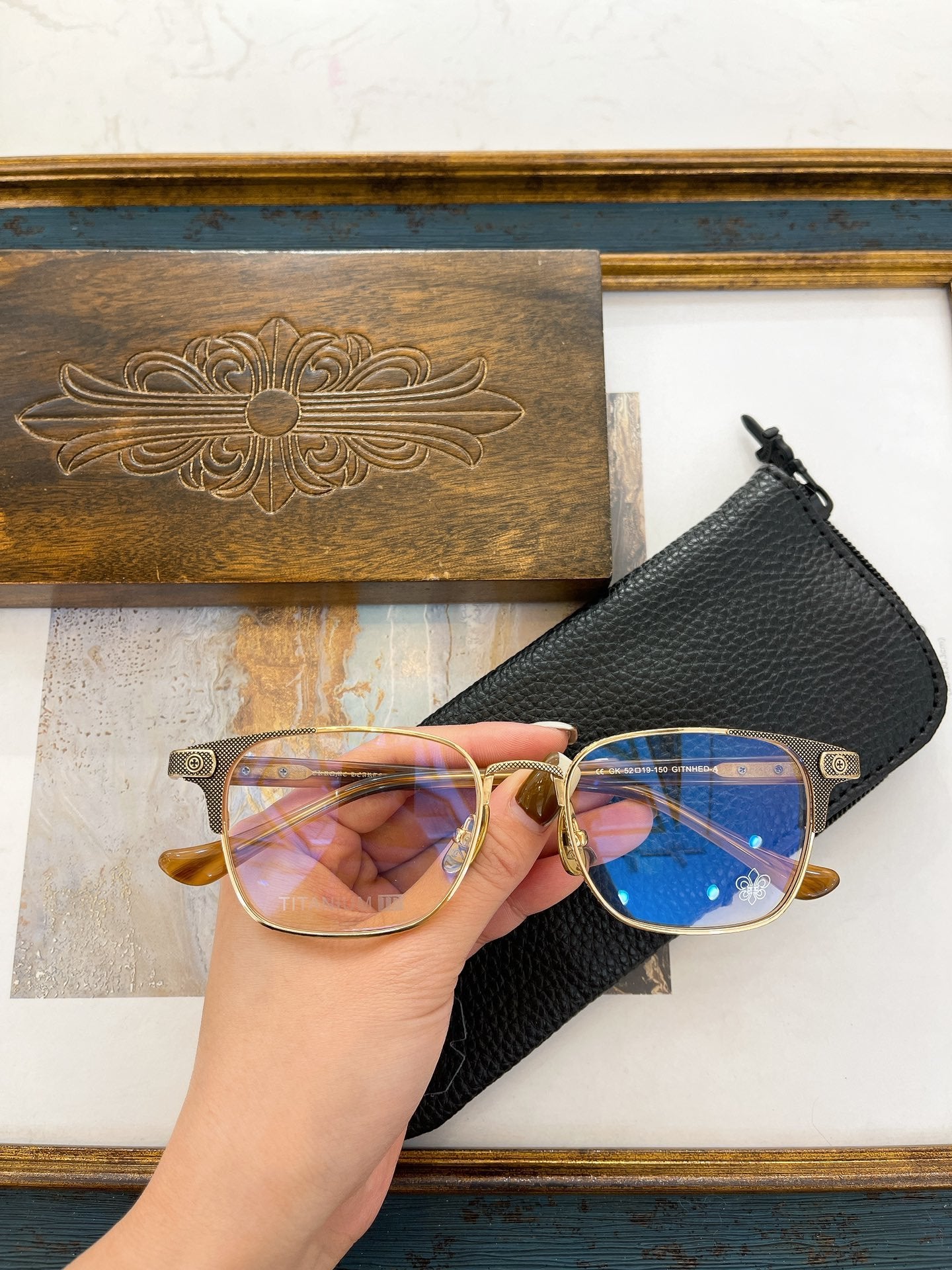 Chrome Hearts eyewear/glasses