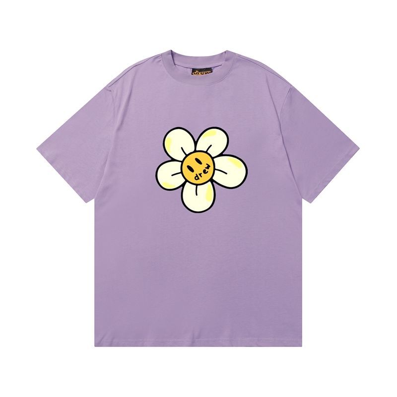 Drew Flower Cotton T-Shirt