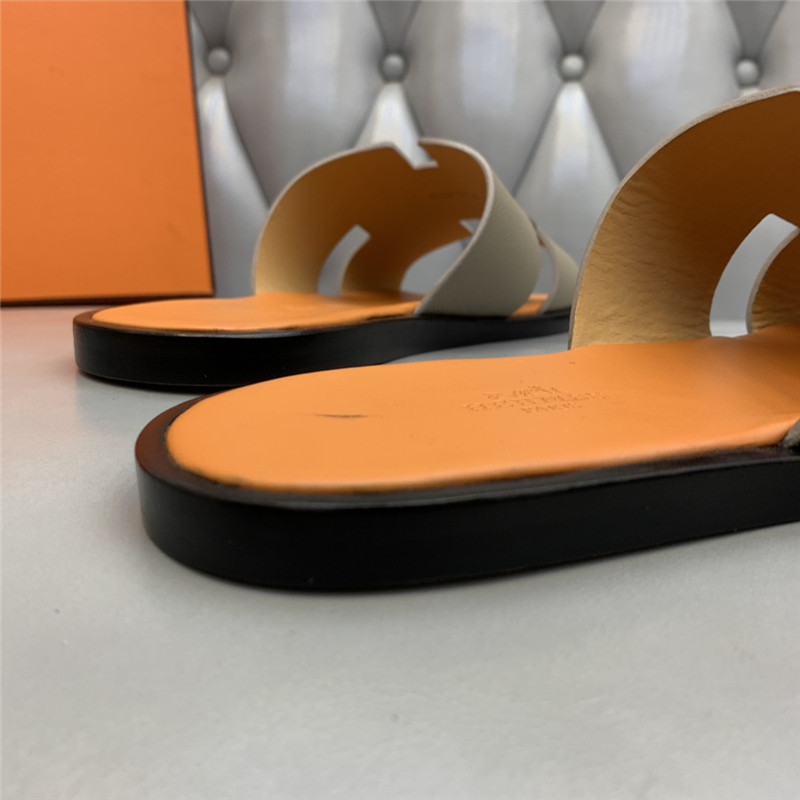hermes H men s slippers