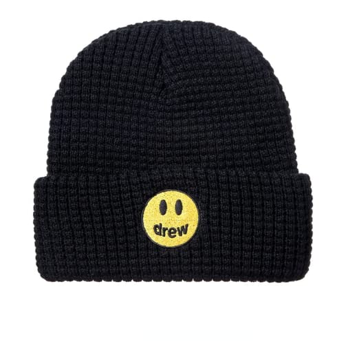 Drew House Hat Drew Waffle Beanie Black