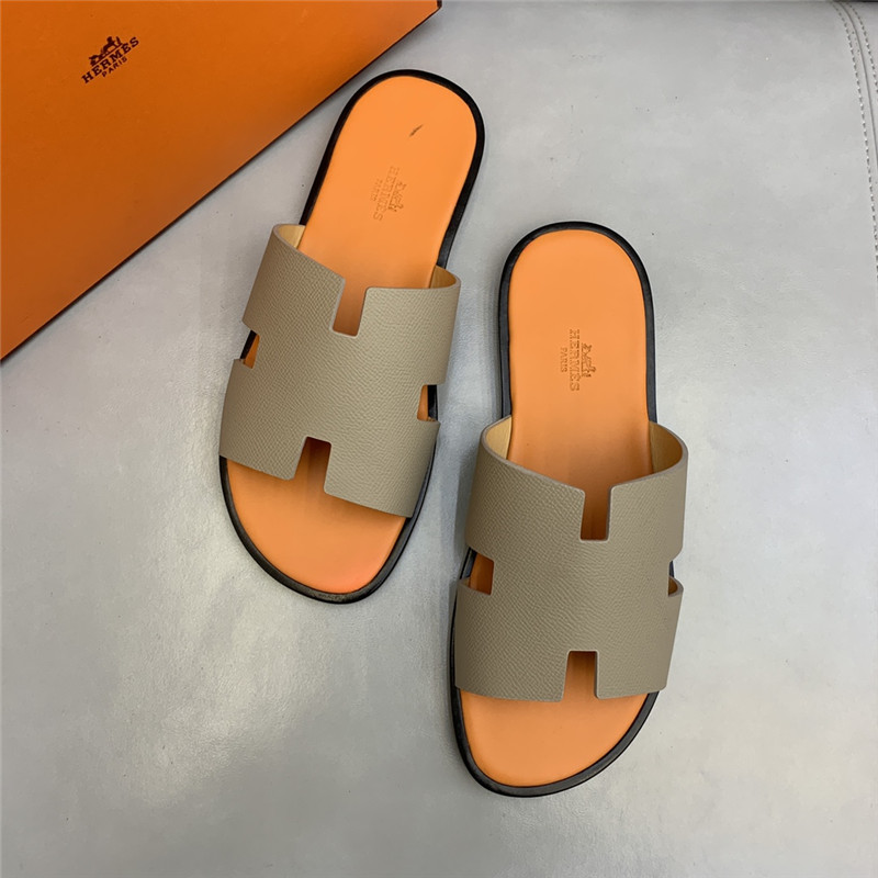 hermes H men s slippers
