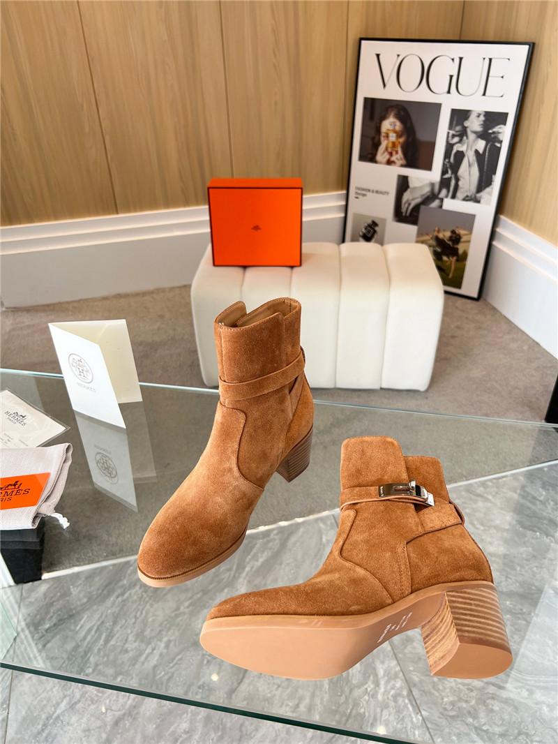 Hermès Kelly Buckle Rider Boots