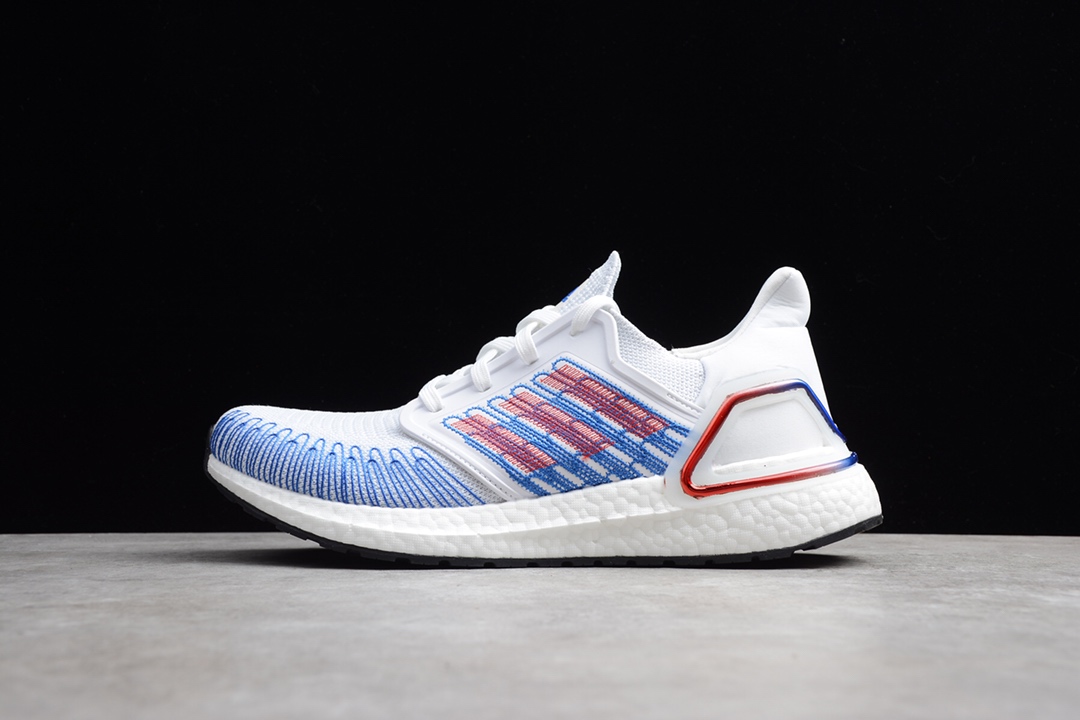 adidas Ultra Boost 20 Scarlet Royal Blue FG0712