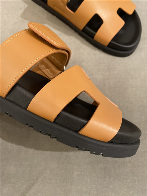 hermes h slippers women