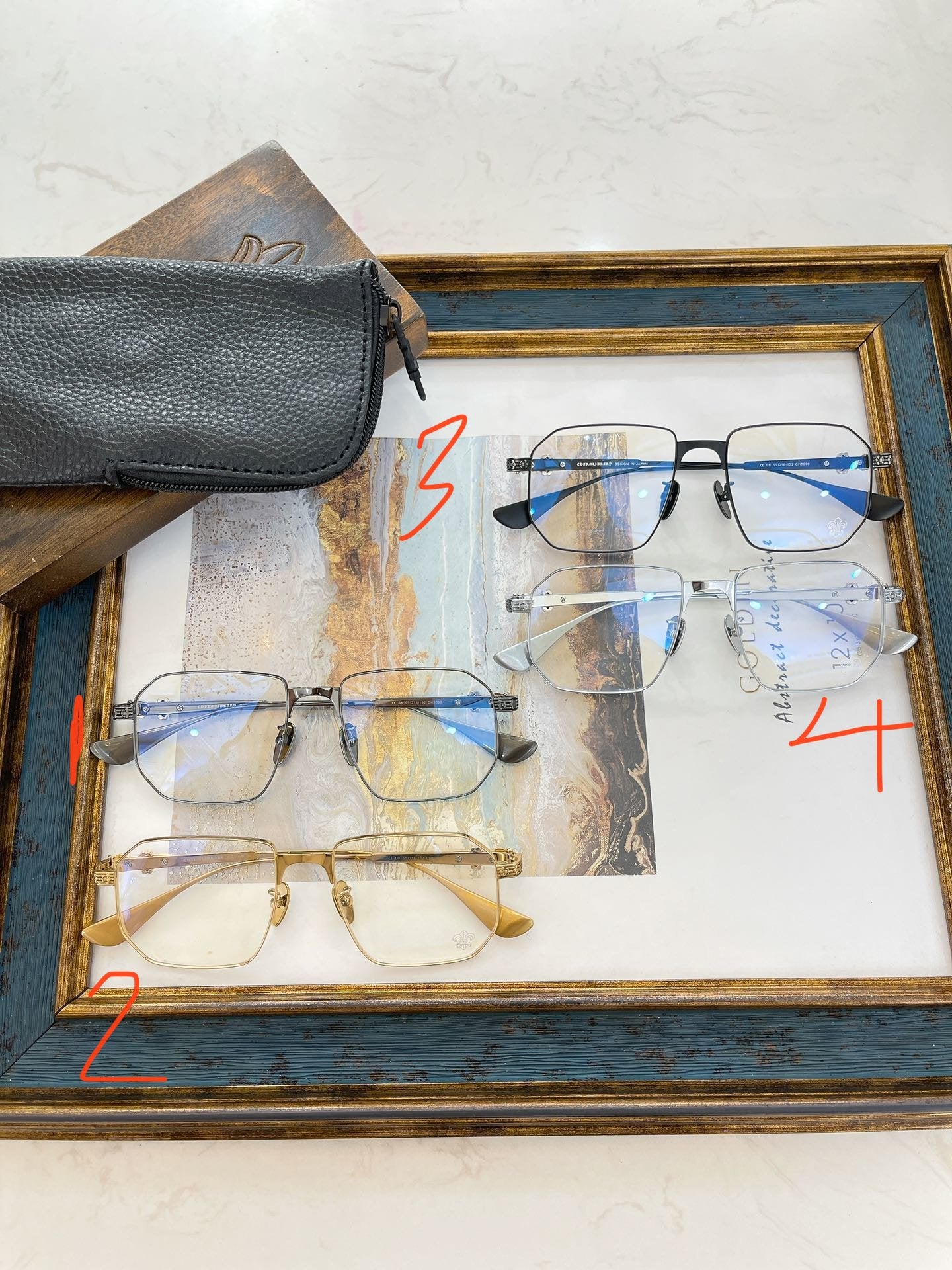 Chrome Hearts eyewear/glasses