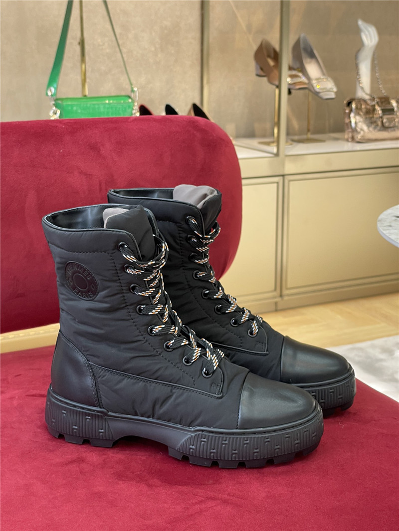 hermes down sports ankle boots
