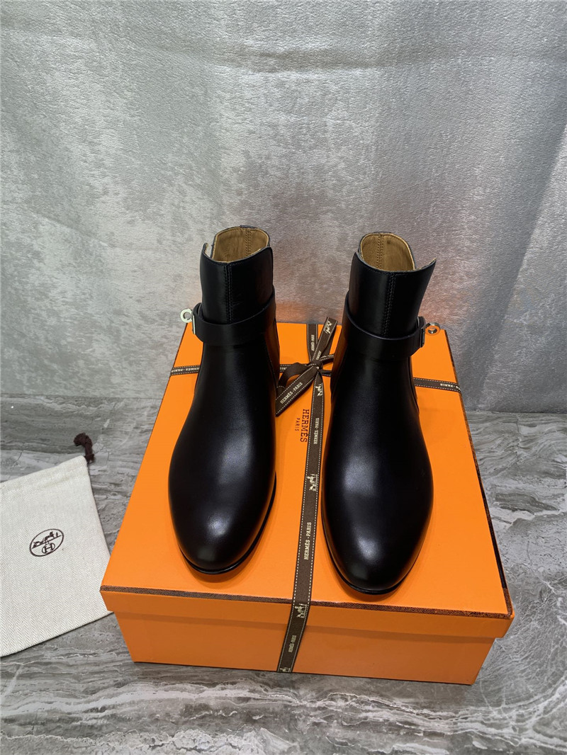 hermes kelly ankle boots