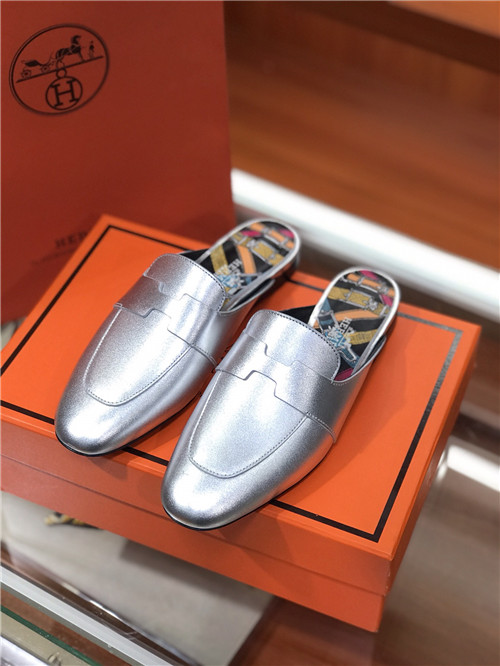 hermes loafers slippers