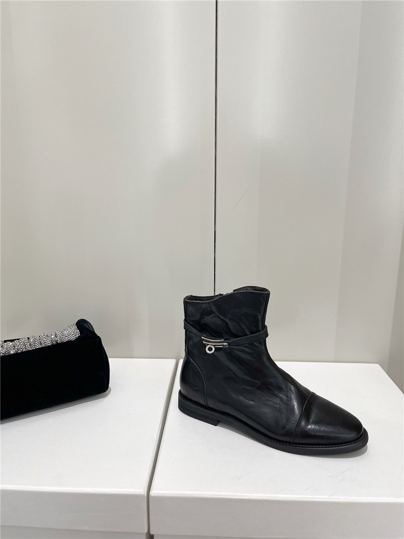 hermes kelly zip ankle boots