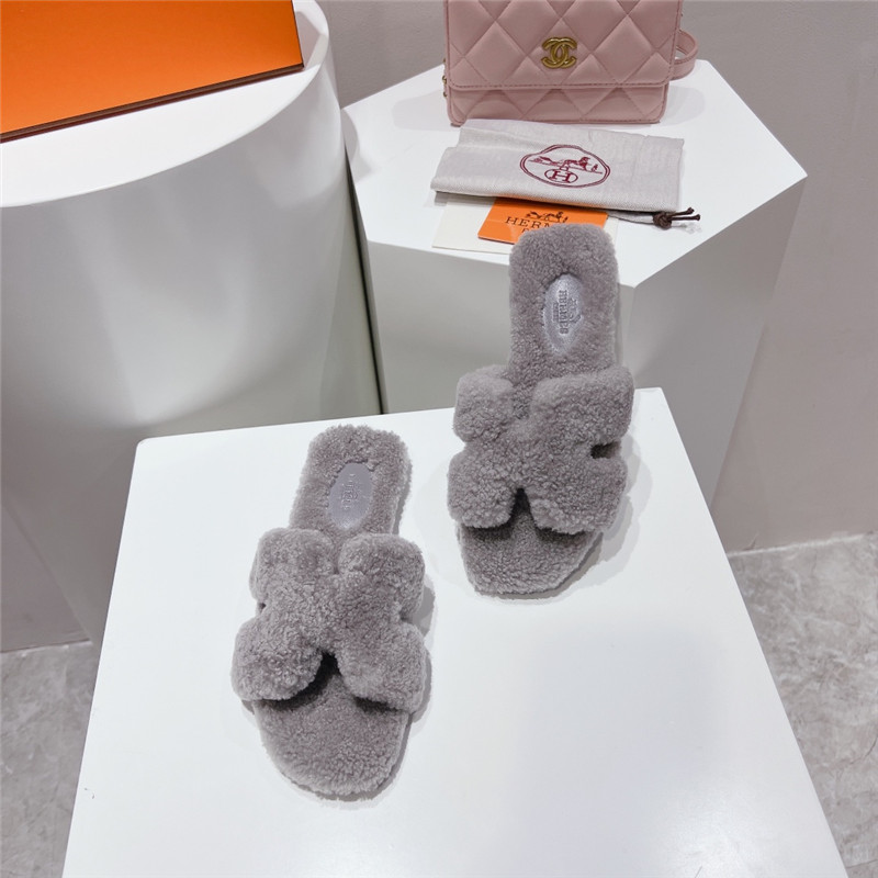 Hermès H drags autumn and winter style flat bottom hair drag
