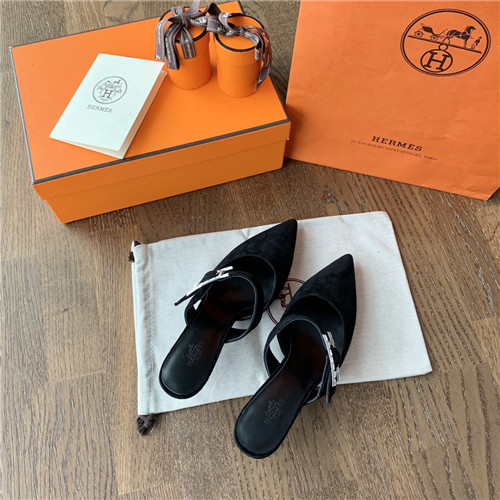 hermes heeled sandals