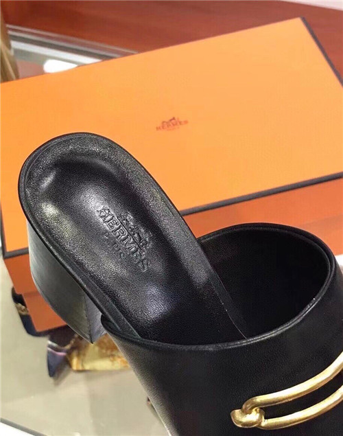 Hermes Dupes blossom mule slippers