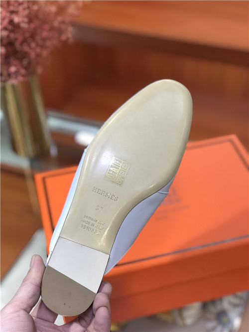 hermes loafers slippers