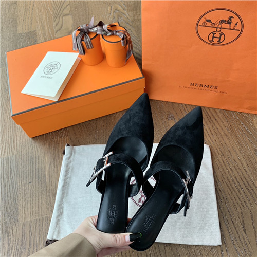hermes heeled sandals