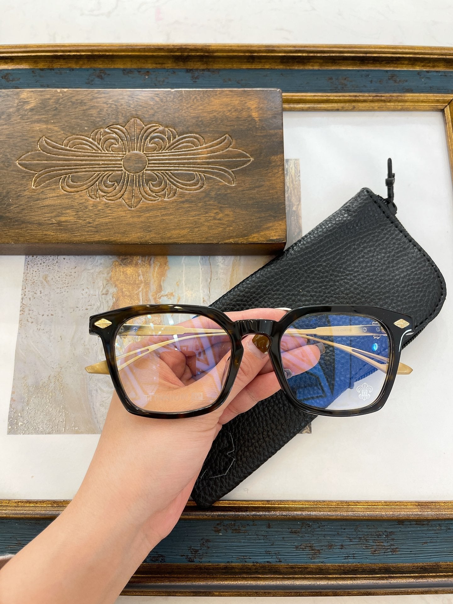 Chrome Hearts eyewear/glasses