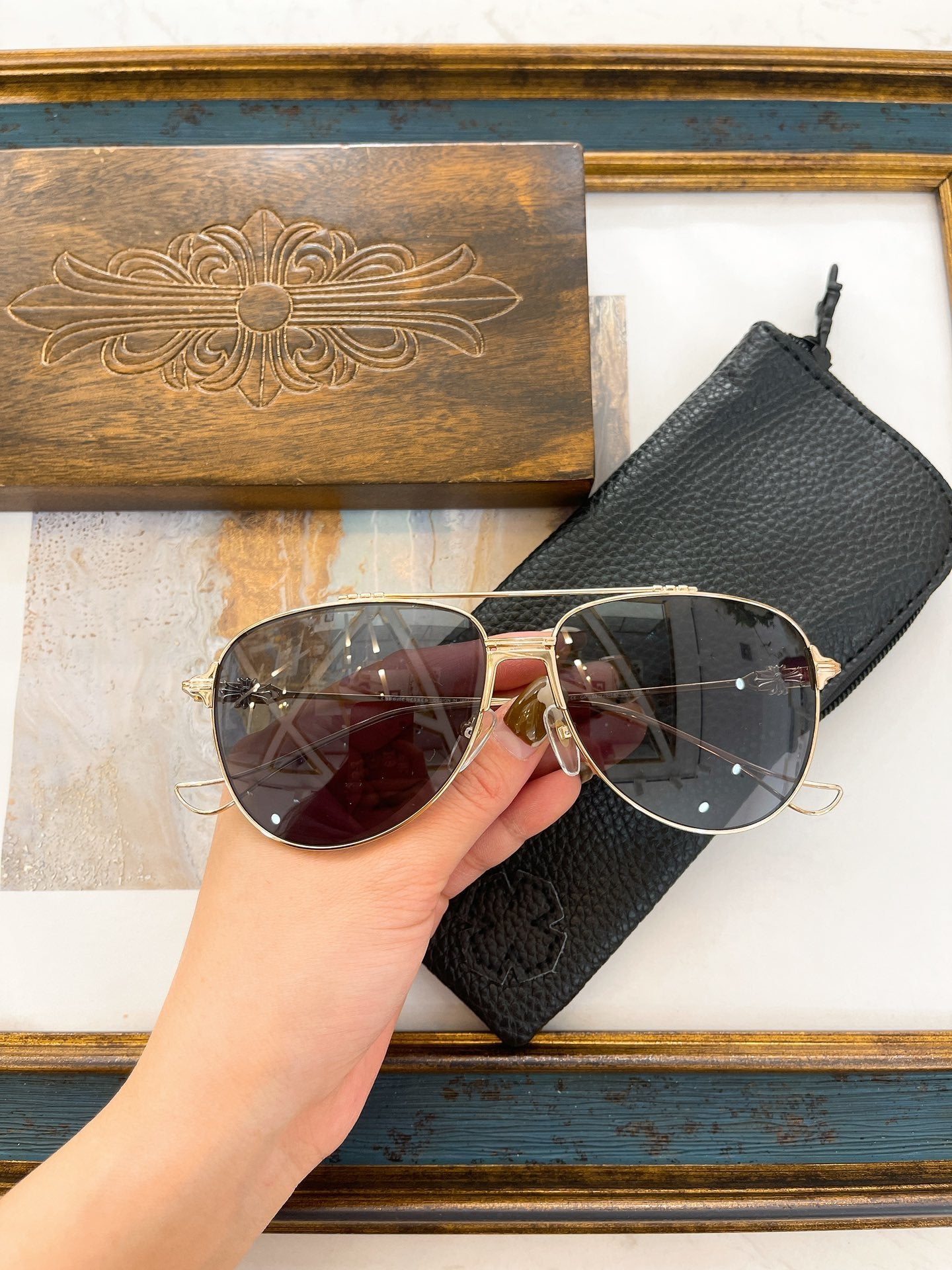 Chrome Hearts eyewear/glasses