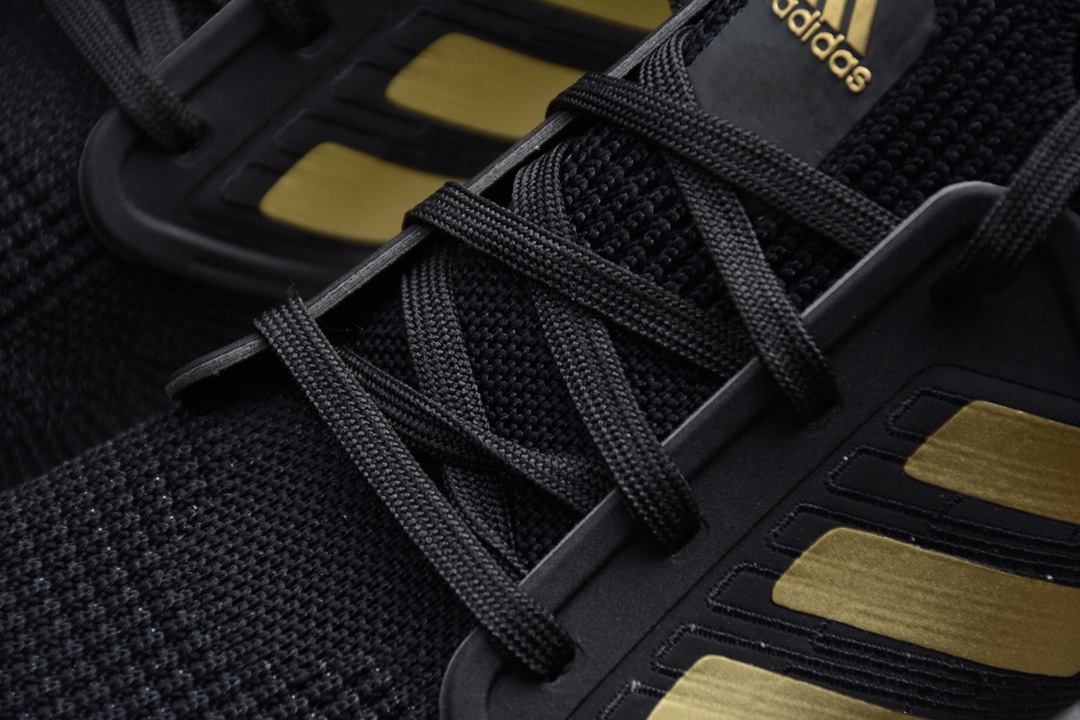adidas Ultra Boost 20 Black Gold White EE4393