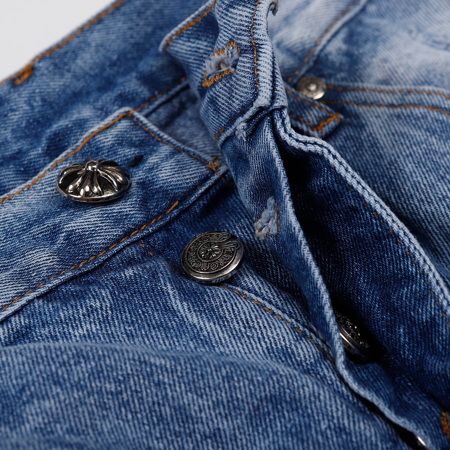 Chrome Hearts Denim Shorts