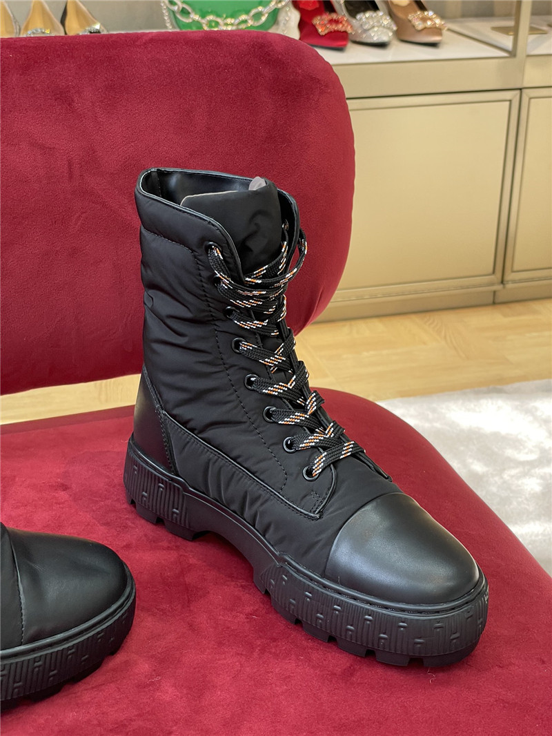 hermes down sports ankle boots