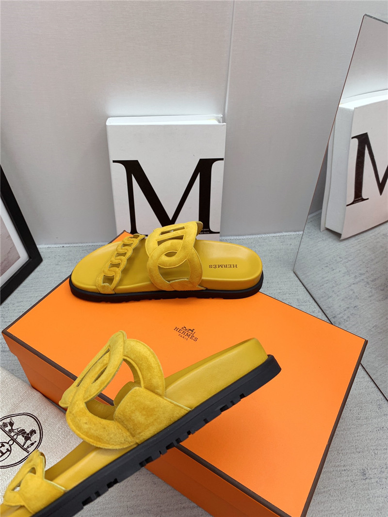 hermes flat sandals