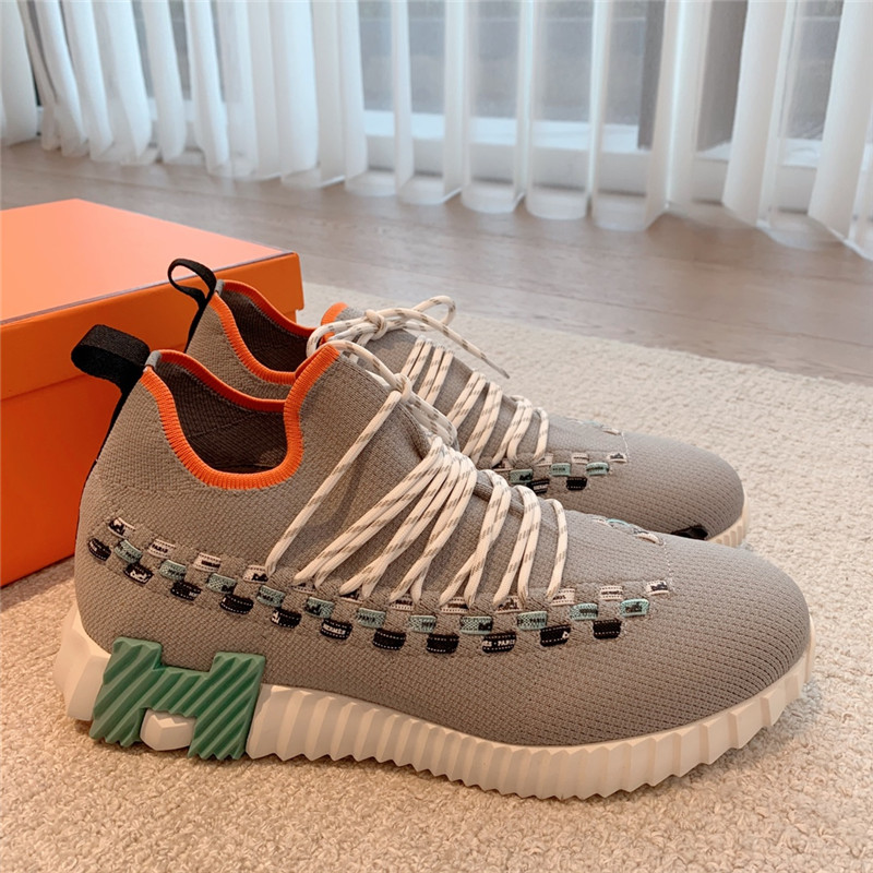 Hermès early spring couple casual shoes