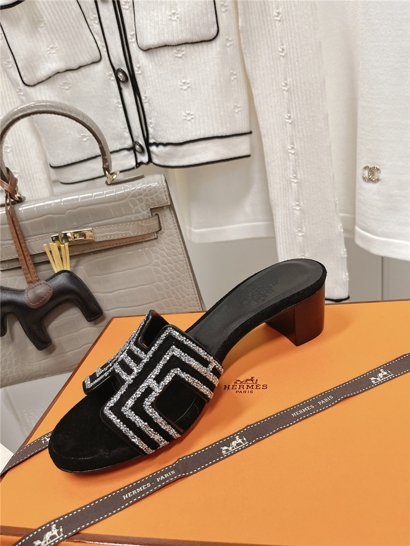 Hermes Sandals Dupe chunky heel sandals slippers