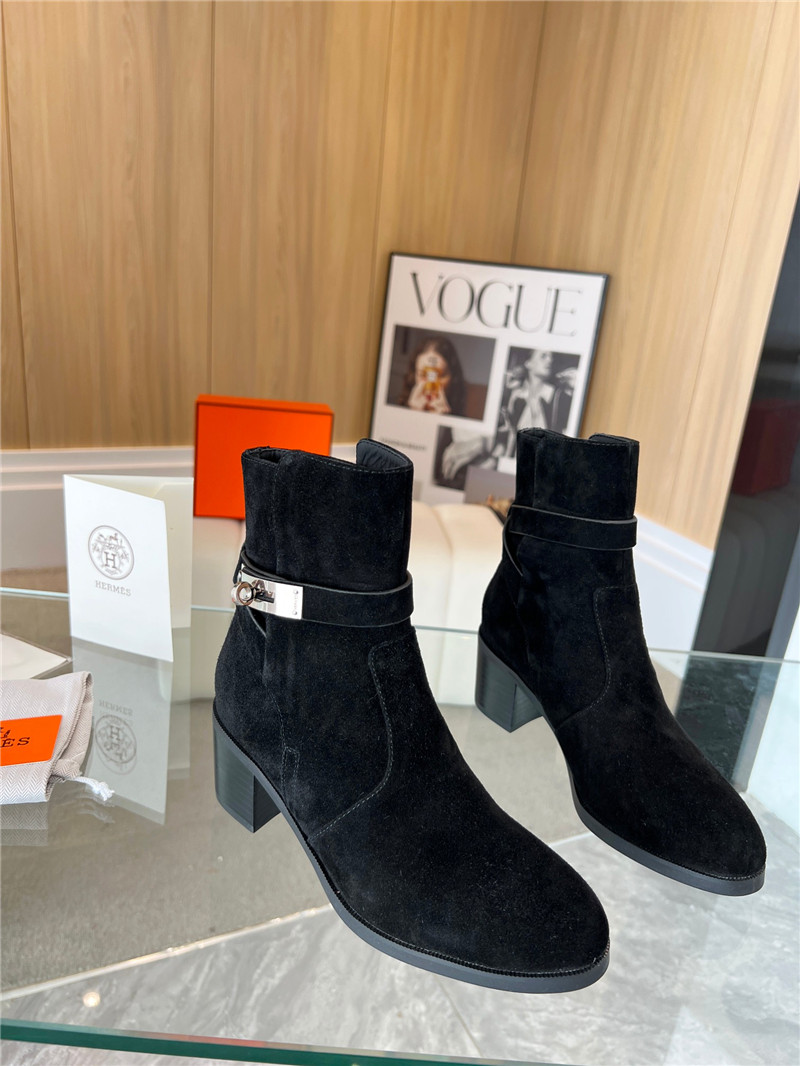 Hermès Kelly Buckle Rider Boots
