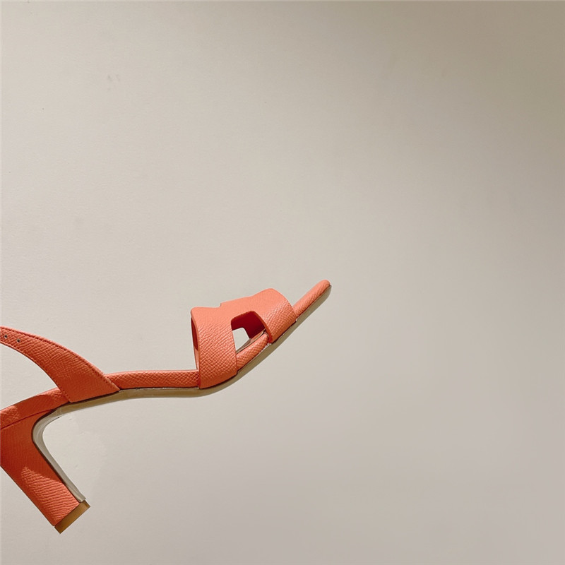 Hermès early spring counter new high-heeled sandals