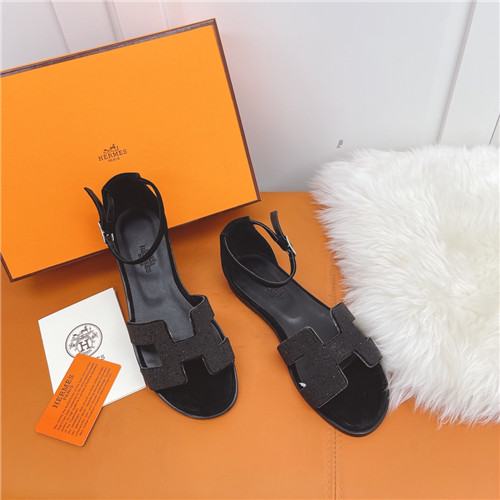 hermes flat sandals womens