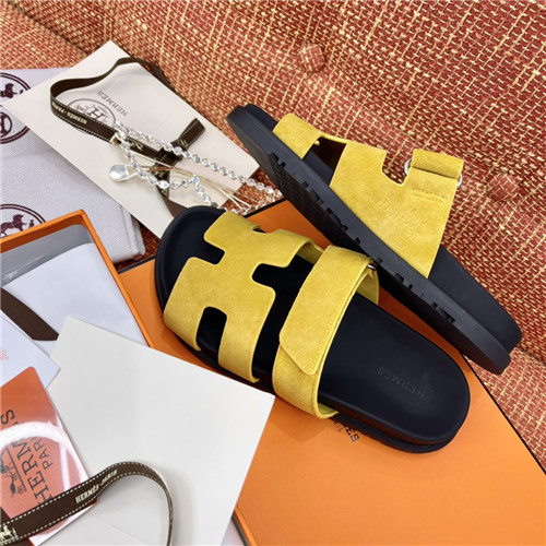 hermes h slippers womens