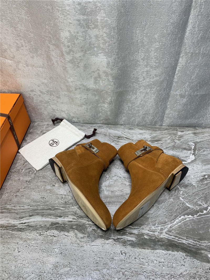 hermes kelly ankle boots