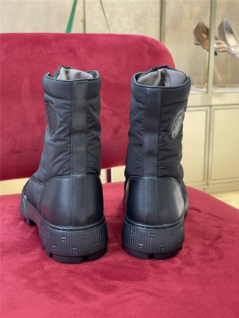 hermes down sports ankle boots