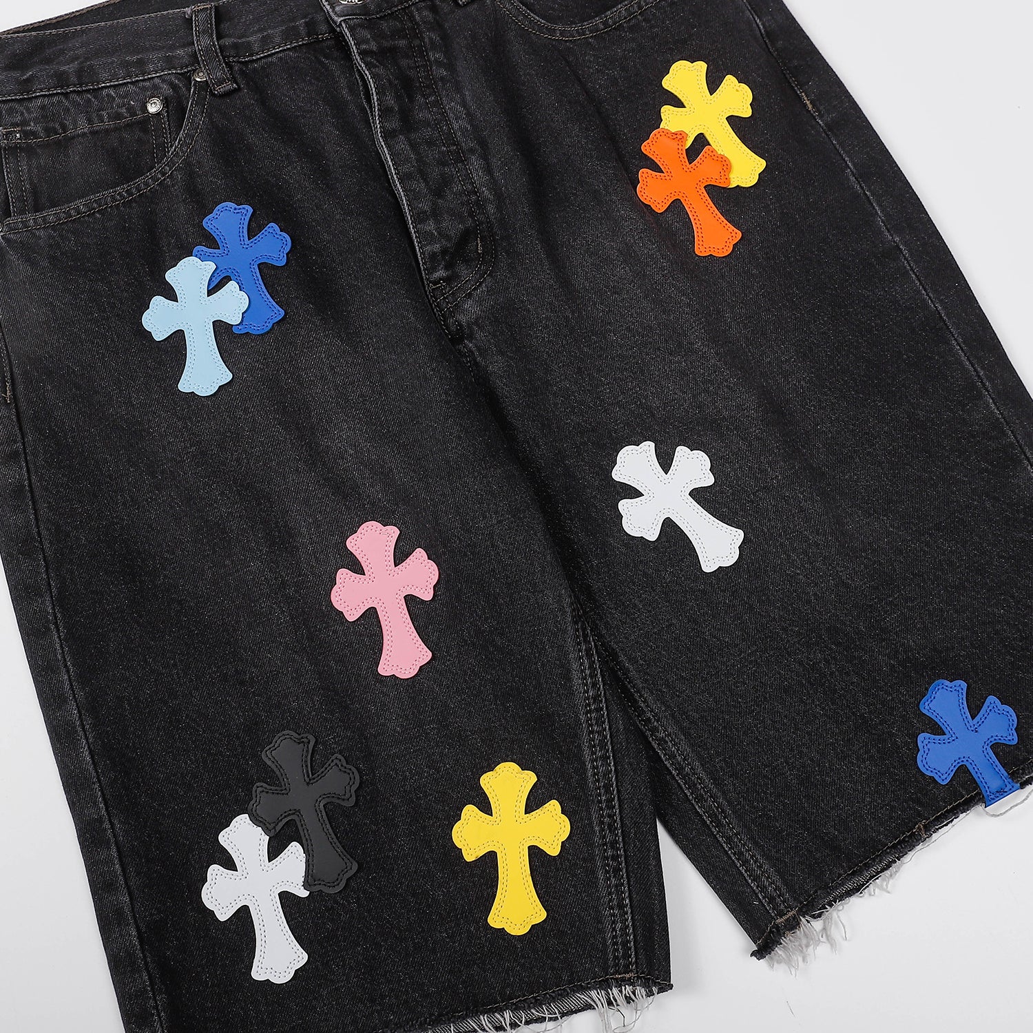 Chrome Hearts Denim Shorts