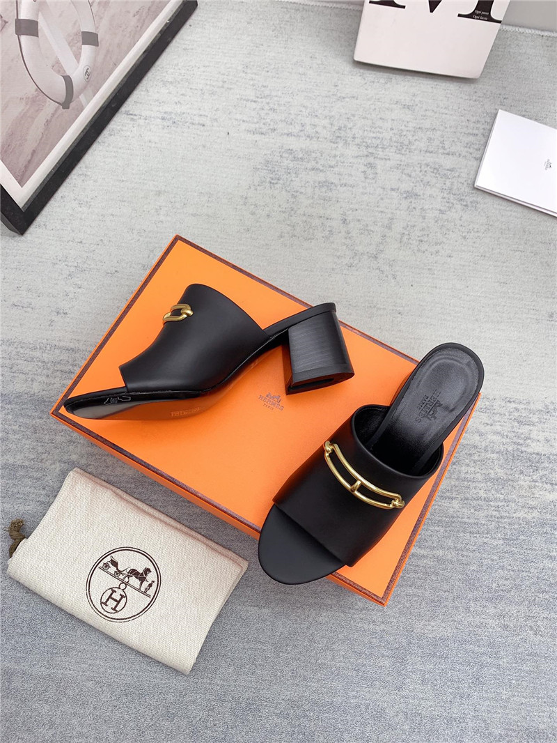 Hermes Sandals Dupe chunky heel sandals