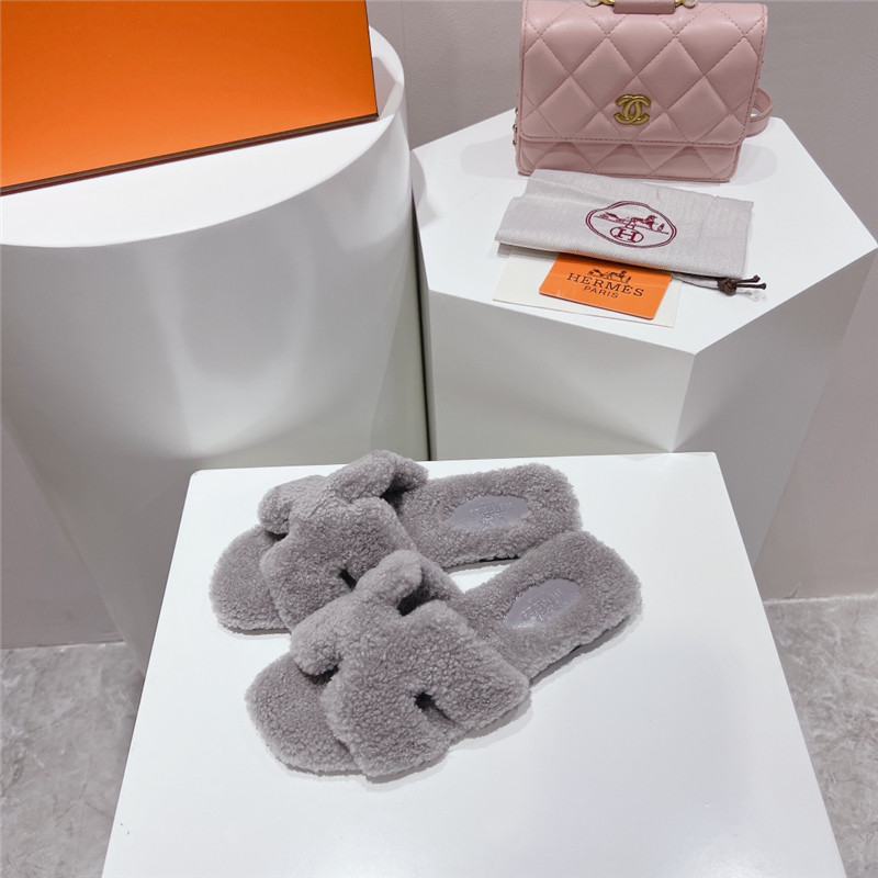 Hermès H drags autumn and winter style flat bottom hair drag