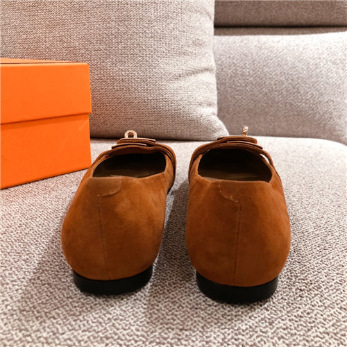 hermes flat shoes womens