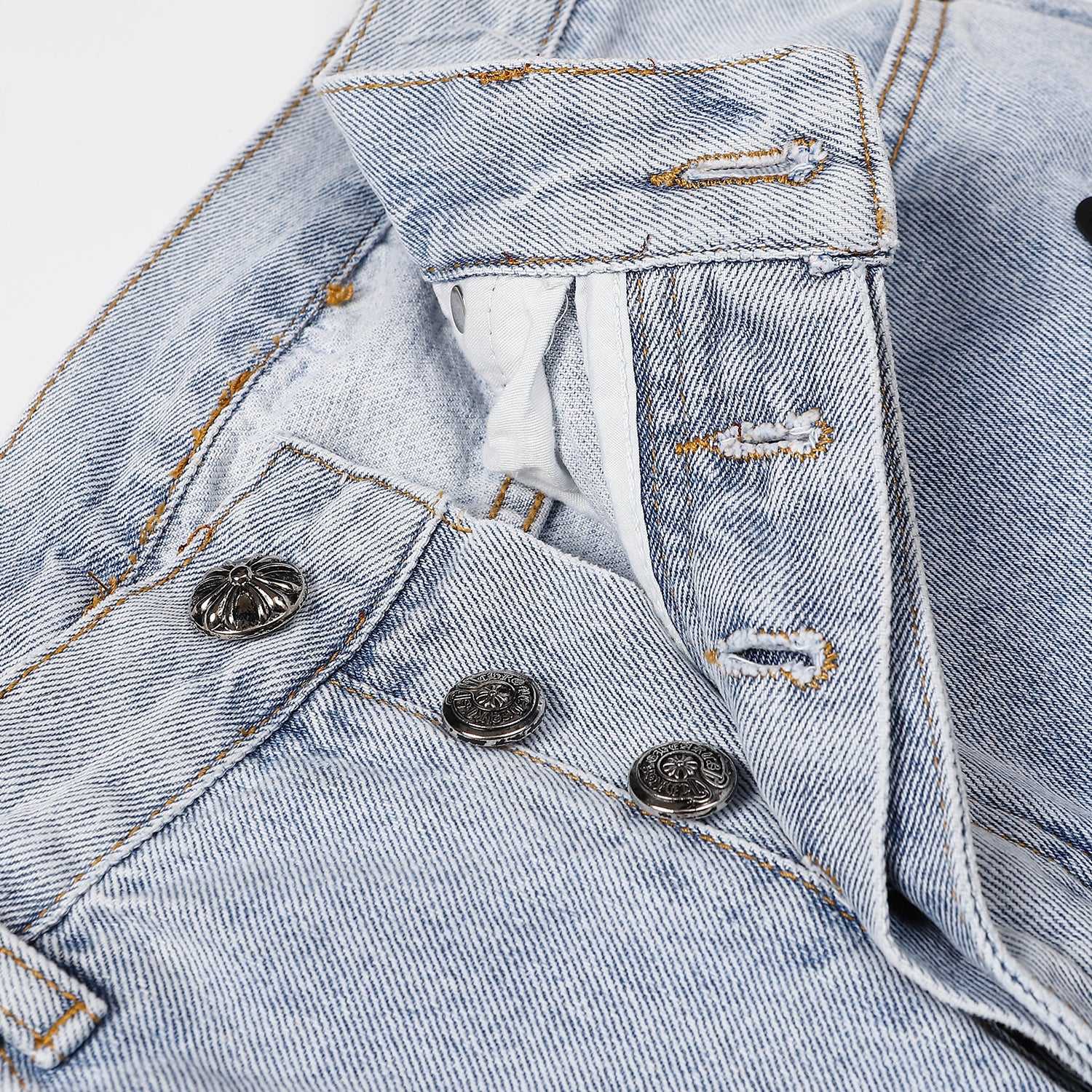 Chrome Hearts Denim Shorts