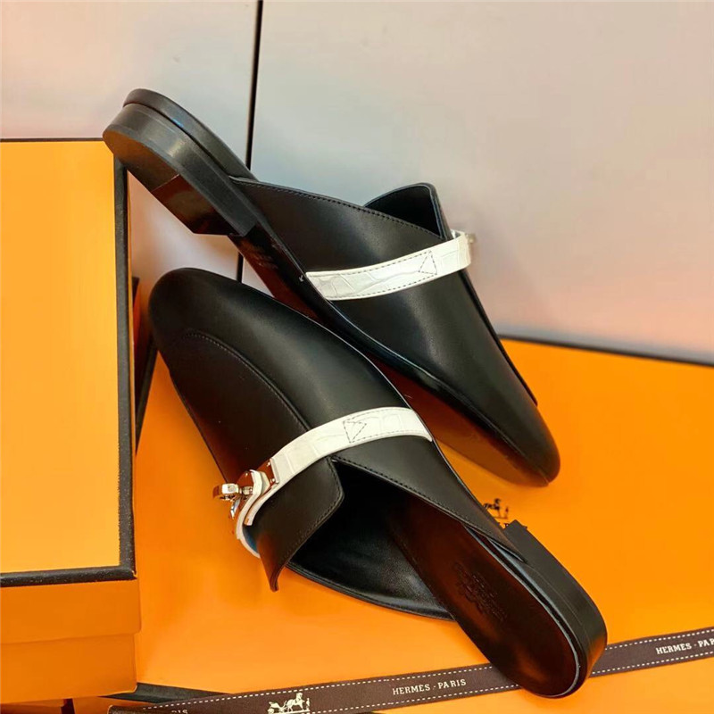 hermes mueller slippers