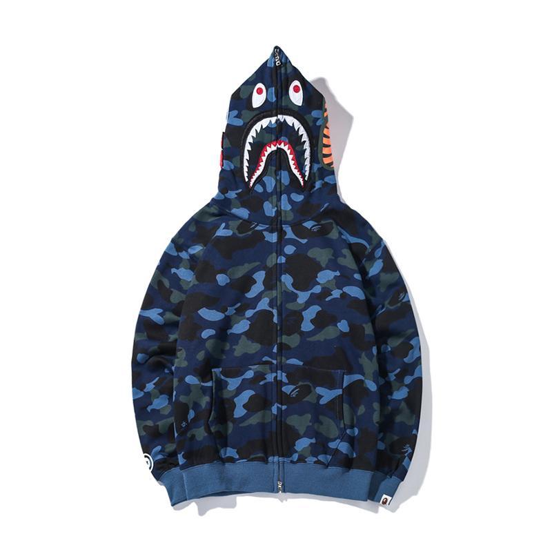 BAPE 1st Camo Shark Full Zip Hoodie