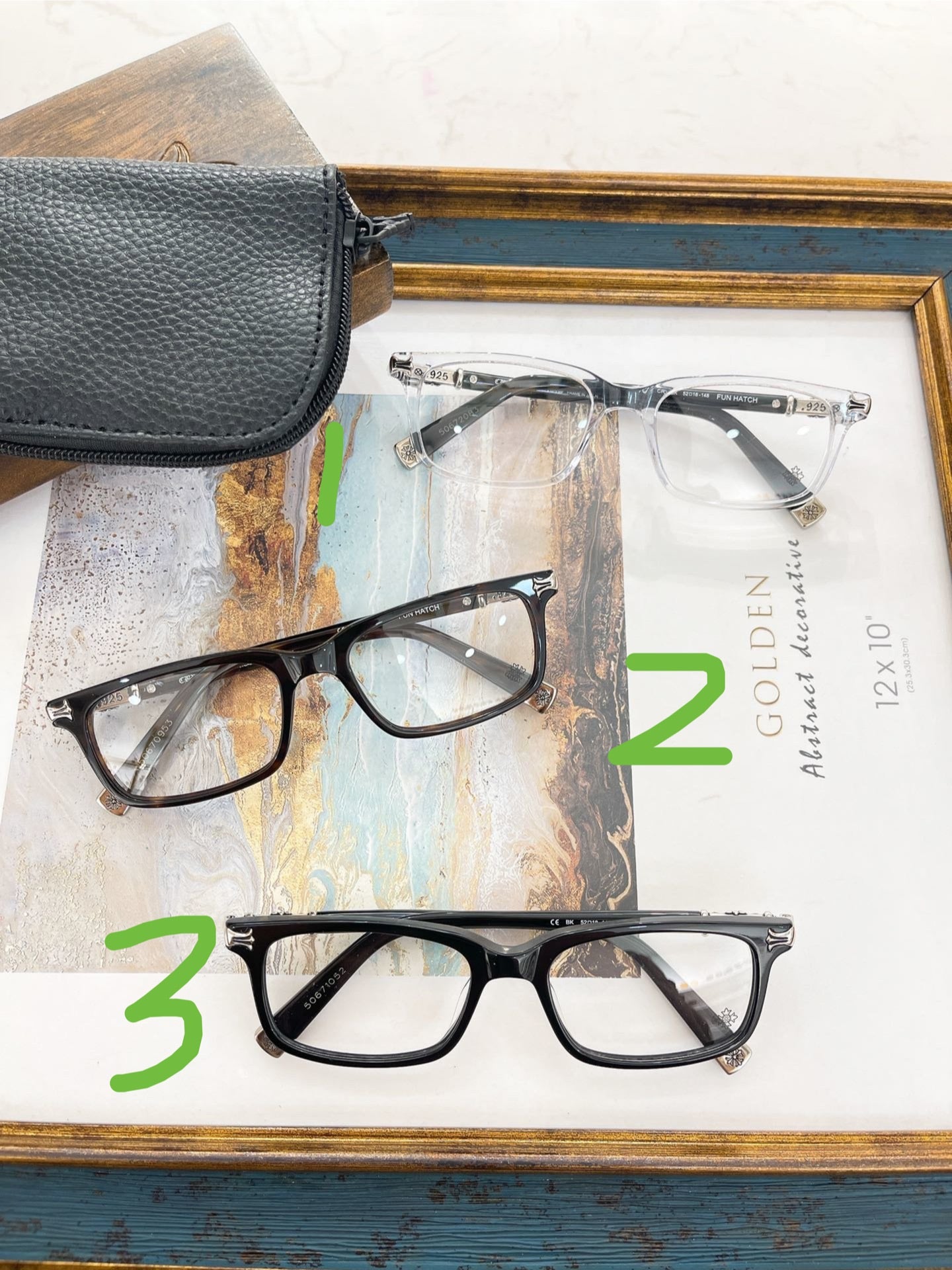 Chrome hearts glasses/eyewear