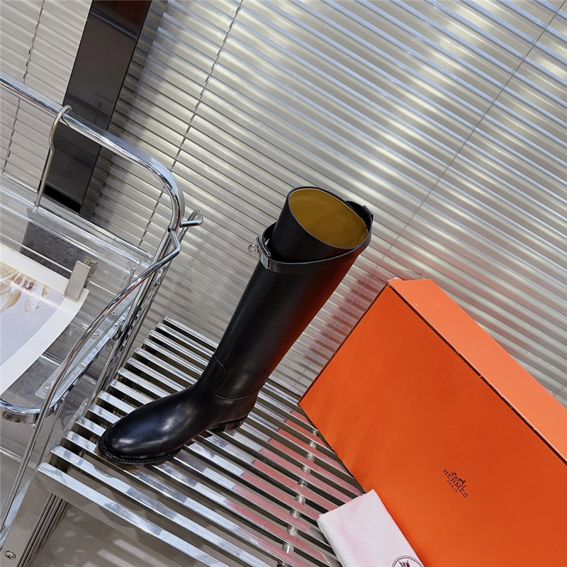 Hermès H lock perpetual classic boots