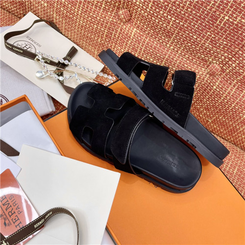hermes h slippers womens