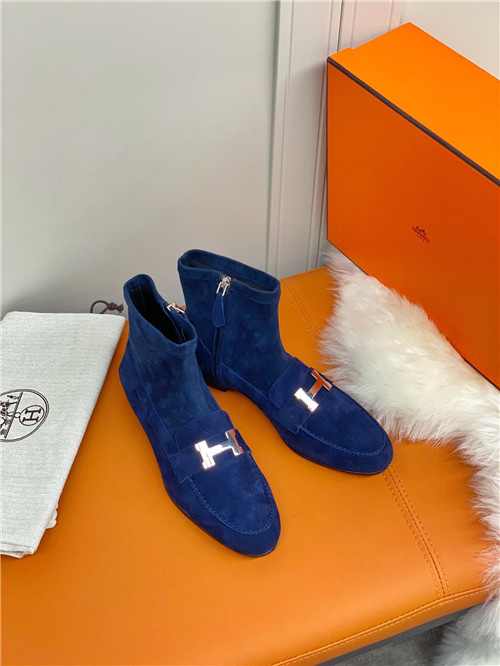 hermes H buckle boots replica shoes